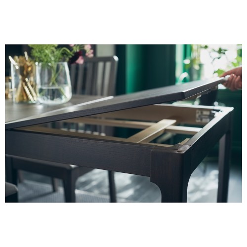 IKEA EKEDALEN Extendable Table 120 180x80CM Dark Brown Dining
